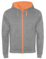 Heather Grey 58, Fluor Orange 223